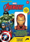 Tanulj meg rajzolni a Marvel Bosszúállók: Hogyan rajzold meg a kedvenc karaktereidet, köztük Vasembert, Amerika kapitányt, Hulkot, Fekete Párducot, Fekete Özvegyet és M - Learn to Draw Marvel Avengers: How to Draw Your Favorite Characters, Including Iron Man, Captain America, the Hulk, Black Panther, Black Widow, and M