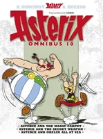 Asterix: Asterix Omnibus 10 - Asterix és a varázsszőnyeg, Asterix és a titkos fegyver, Asterix és Obelix a tengeren - Asterix: Asterix Omnibus 10 - Asterix and The Magic Carpet, Asterix and The Secret Weapon, Asterix and Obelix All At Sea