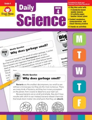 Napi természettudomány 4. osztály - Daily Science Grade 4