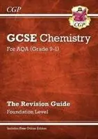 New GCSE Chemistry AQA Revision Guide - Foundation (Új GCSE kémia AQA felülvizsgálati kézikönyv - alapozás) online kiadást, videókat és kvízeket tartalmaz. - New GCSE Chemistry AQA Revision Guide - Foundation includes Online Edition, Videos & Quizzes