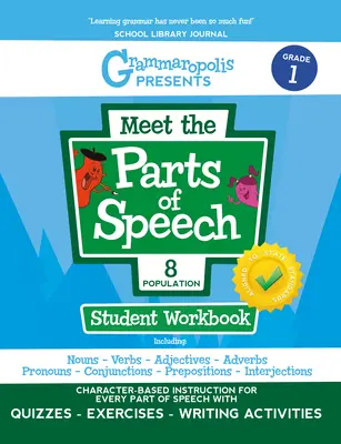 A beszéd részei munkafüzet, 1. osztály - The Parts of Speech Workbook, Grade 1