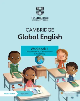 Cambridge Global English Workbook 1 digitális hozzáféréssel (1 év): A Cambridge általános és alsó tagozatos angol mint második nyelvhez [Hozzáféréssel - Cambridge Global English Workbook 1 with Digital Access (1 Year): For Cambridge Primary and Lower Secondary English as a Second Language [With Access