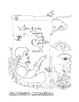 A kis Oprah képzeletbeli barátai színezőkönyv - Little Oprah's Imaginary Friends Coloring Book