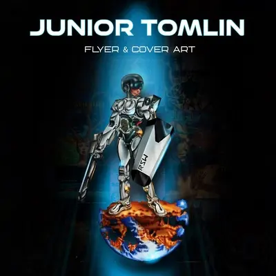 Junior Tomlin: Szóló és borító művészet - Junior Tomlin: Flyer & Cover Art