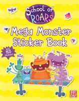 Mega Monster matricás könyv - Mega Monster Sticker Book