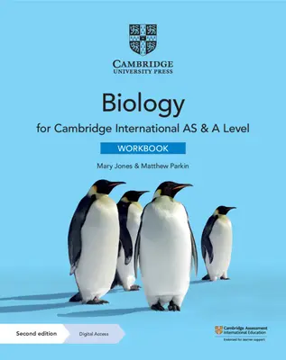 Cambridge International as & a Level Biológia munkafüzet digitális hozzáféréssel (2 év) - Cambridge International as & a Level Biology Workbook with Digital Access (2 Years)