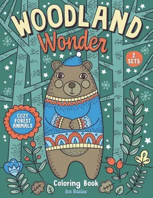 Woodland Wonder: Cozy Forest Animals Coloring Book