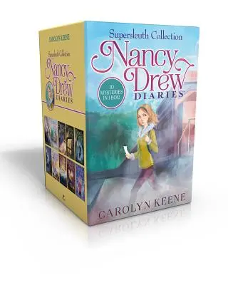 Nancy Drew naplók szuperdetektív gyűjteménye: A sarkcsillag átka; Idegenek a vonaton; Az éjféli lovas rejtélye; Volt egyszer egy krimi; Sabota - Nancy Drew Diaries Supersleuth Collection: Curse of the Arctic Star; Strangers on a Train; Mystery of the Midnight Rider; Once Upon a Thriller; Sabota