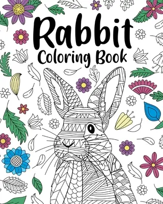 Nyúl színező könyv - Rabbit Coloring Book