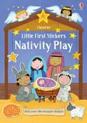 Kis első matricák Születéses játék - Little First Stickers Nativity Play