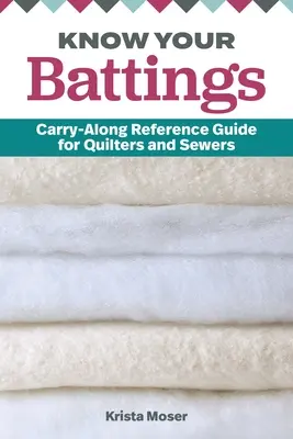 Ismerd meg az ütközéseket: Hordozható kézikönyv varrónők és varrónők számára - Know Your Battings: Carry-Along Reference Guide for Quilters and Sewers