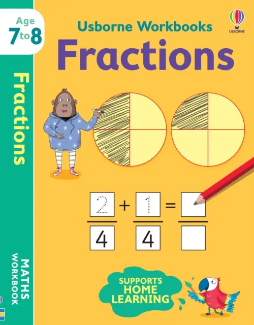 Usborne munkafüzetek Törtek 7-8 - Usborne Workbooks Fractions 7-8