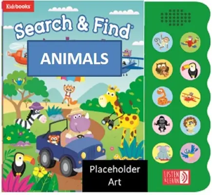1st Search and Find Animals