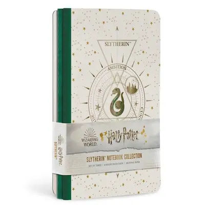 Harry Potter: Slytherin Constellation Sewn Notebook Collection (3 darabos készlet) - Harry Potter: Slytherin Constellation Sewn Notebook Collection (Set of 3)