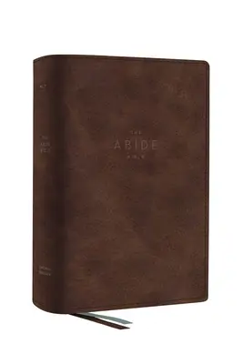 Net, Abide Biblia, bőrpuha, barna, Comfort Print: Holy Bible - The Net, Abide Bible, Leathersoft, Brown, Comfort Print: Holy Bible