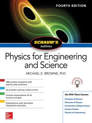 Schaum's Outline of Physics for Engineering and Science, negyedik kiadás - Schaum's Outline of Physics for Engineering and Science, Fourth Edition