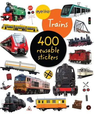 Szemfüles matricák: Vonatok - Eyelike Stickers: Trains