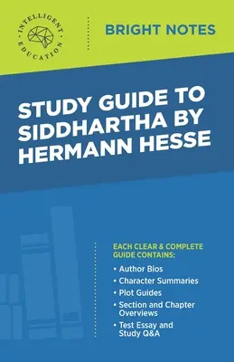 Tanulmányi útmutató a Hermann Hesse által írt Sziddhárta könyvhöz - Study Guide to Siddhartha by Hermann Hesse