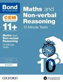 Bond 11+: Maths & Non-verbal Reasoning: CEM 10 perces tesztek - 8-9 évesek - Bond 11+: Maths & Non-verbal Reasoning: CEM 10 Minute Tests - 8-9 years