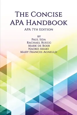 A tömör APA kézikönyv APA 7. kiadása - The Concise APA Handbook APA 7th Edition