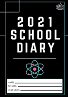 2021 Diák napló: 120 oldal - 2021 Student School Diary: 7 x 10 inch- 120 Pages