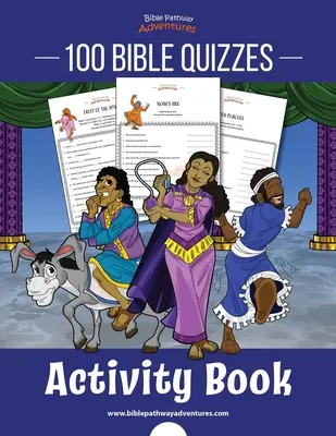 100 bibliai vetélkedő Tevékenységi könyv - 100 Bible Quizzes Activity Book