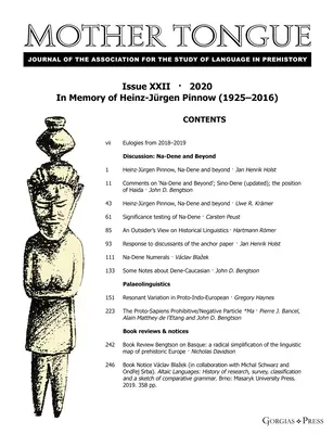 Mateřský jazyk XXII - Mother Tongue XXII