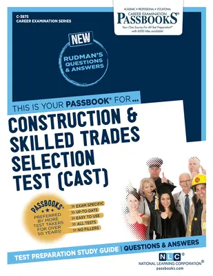 Építőipari és szakmunkásválogatási teszt (Cast), 3875 - Construction & Skilled Trades Selection Test (Cast), 3875