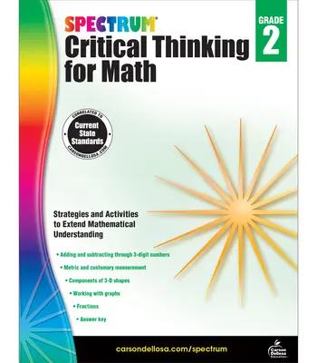 Spectrum Critical Thinking for Math, 2. osztály - Spectrum Critical Thinking for Math, Grade 2