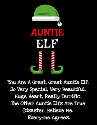 Tünde néni: Auntie Elf ajándékok unokahúga unokaöccse a világ legjobb és félelmetes nagynénje valaha- Donald Trump Félelmetes vicces geg - Auntie Elf: Funny Sayings Auntie Elf Gifts from Niece Nephew for Worlds Best and Awesome Aunt Ever- Donald Trump Terrific Fun Gag