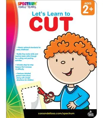 Tanuljunk meg vágni, 2-5 éves korig - Let's Learn to Cut, Ages 2 - 5