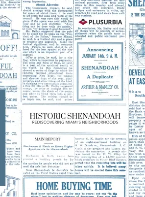 Historický Shenandoah: Znovuobjevování miamských sousedství. - Historic Shenandoah: Rediscovering Miami's Neighborhoods