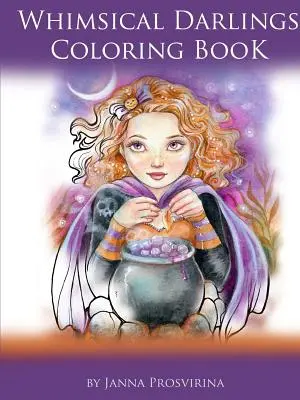 Szeszélyes kedvesek színezőkönyv - Whimsical Darlings Coloring Book