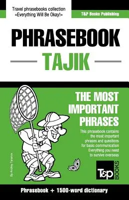 Angol-tadzsik nyelvkönyv és 1500 szavas szótár - English-Tajik phrasebook and 1500-word dictionary