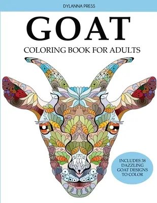 Kecske színezőkönyv felnőtteknek - Goat Coloring Book for Adults