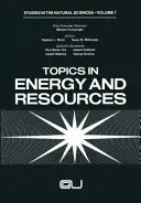 Az energia és az erőforrások témaköre - Topics in Energy and Resources