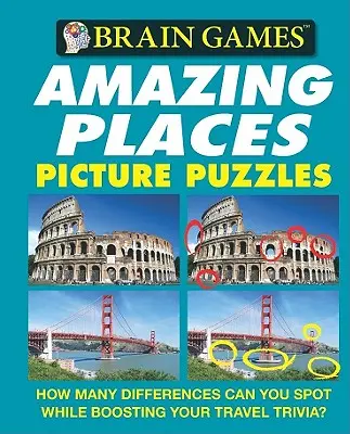 Agyjátékok - Képes rejtvények: Amazing Places - How Many Differences Can You Spot While Boosting Your Travel Trivia? - Brain Games - Picture Puzzles: Amazing Places - How Many Differences Can You Spot While Boosting Your Travel Trivia?