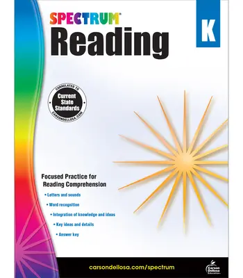 Spectrum Reading Workbook, K osztály - Spectrum Reading Workbook, Grade K