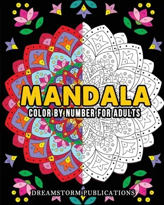 Mandala Color by Number felnőtteknek - Mandala Color by Number for Adults