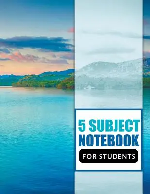 5 tantárgyi jegyzetfüzet diákoknak - 5 Subject Notebook For Students