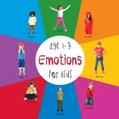 Érzelmek 1-3 éves gyerekeknek (Engage Early Readers: Gyermekkönyvek) - Emotions for Kids age 1-3 (Engage Early Readers: Children's Learning Books)