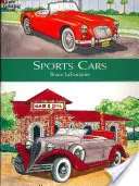 Sports Cars Coloring Book