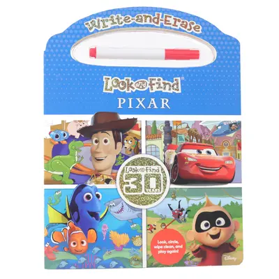 Pixar: Pixar: Write-And-Erase Look and Find - Pixar: Write-And-Erase Look and Find