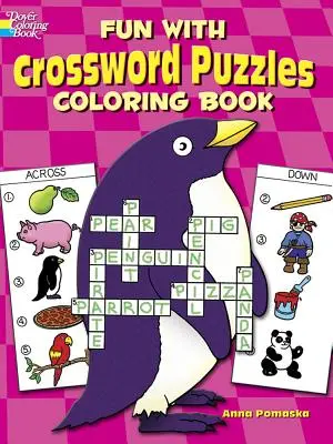 Fun with Crossword Puzzles Coloring Book