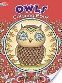 Baglyok színezőkönyv - Owls Coloring Book
