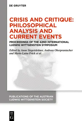 Válság és kritika: Filozófiai elemzés és aktuális események - Crisis and Critique: Philosophical Analysis and Current Events