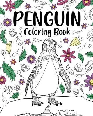 Pingvin színező könyv - Penguin Coloring Book