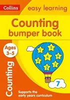 Számolás dodzsemkönyv 3-5 éveseknek - Ideális otthoni tanuláshoz - Counting Bumper Book Ages 3-5 - Ideal for Home Learning