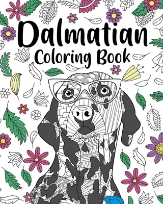 Dalmata színező könyv - Dalmatian Coloring Book