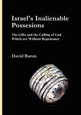 Izrael elidegeníthetetlen birtokai - Israel's Inalienable Possessions